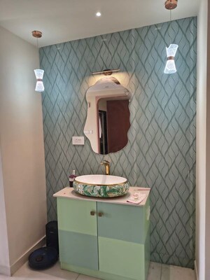 Bathroom in 3 BHK Apartment at Lansum El Dorado, Narsingi – for Rent