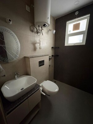 Bathroom in 3 BHK Apartment at Skylar Homes, Patiala Road – for Rent