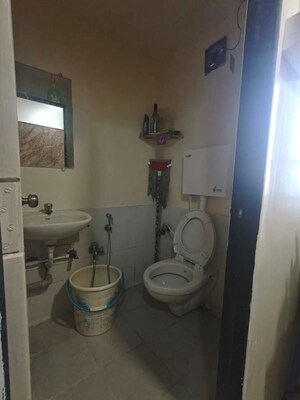 Bathroom in  Warehouse at Rabale – for Rent