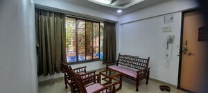 Living Room in 1 BHK Apartment at Sundervan Complex, Andheri West – for Rent