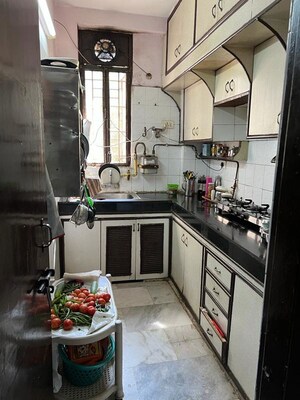 Kitchen in 2 BHK Apartment at Sector 12 Dwarka – for Rent