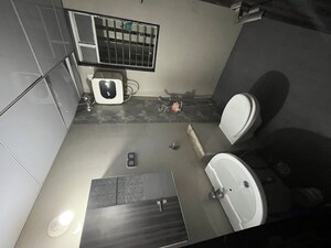 Bathroom in 2 BHK Apartment at Mantra Grandstand Trinity, Kothrud – for Rent