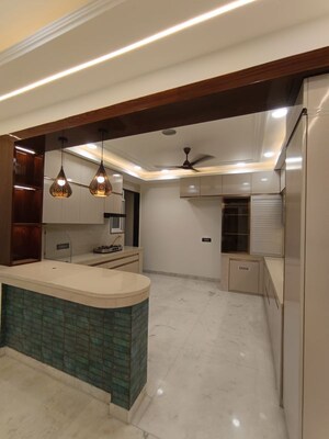 Kitchen in 4 BHK Builder Floor at Ashiana Silver Crest, Sector 48 – for Rent