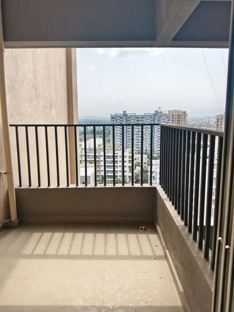 Balcony, veddant-ganesh-bella-rossa-phase-2 3 Bedroom 1300 Sq.Ft. Apartment In Punawale Pune 10441317