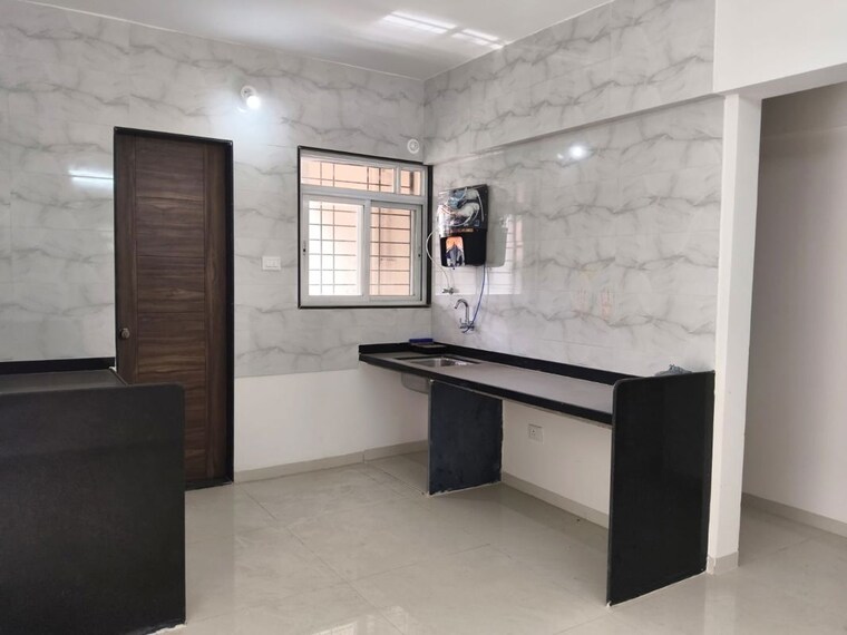 Kitchen, veddant-ganesh-bella-rossa-phase-2 3 Bedroom 1300 Sq.Ft. Apartment In Punawale Pune 10441317