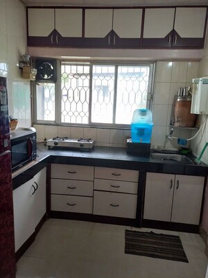 Kitchen in 1 BHK Apartment at Yuvraj Rajgruhi Residency, Kondhwa Budruk – for Rent