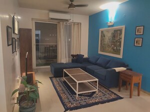Living Room in 3 BHK Apartment at CHD Avenue 71, Sector 71 – for Rent