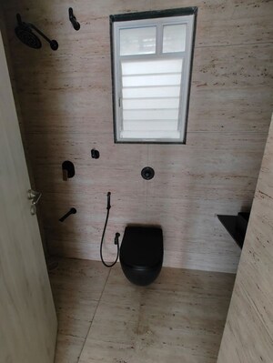 Bathroom in 3 BHK Apartment at Unique K Shire, Punawale – for Rent