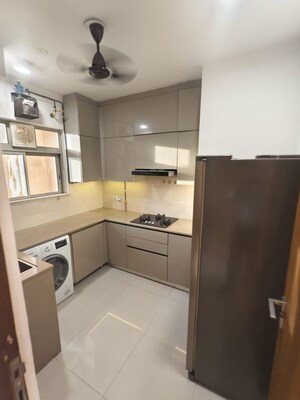 Kitchen in 2 BHK Apartment at One Hiranandani Park, Ghodbunder Road – for Rent
