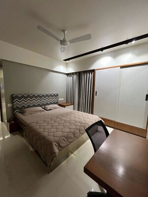 Bedroom in 3 BHK Apartment at Durga Riddhi Siddhi, Balewadi – for Rent