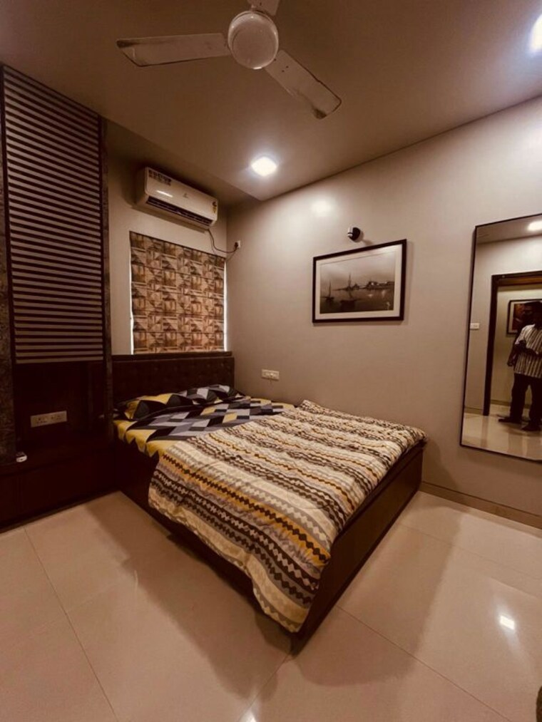 Bedroom, durga-riddhi-siddhi 3 Bedroom 1400 Sq.Ft. Apartment In Balewadi Pune 10441394