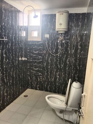 Bathroom in 3 BHK Apartment at Shri Devaji Residency, Dhakoli – for Sale