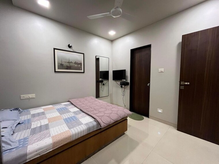 Bedroom, durga-riddhi-siddhi 3 Bedroom 1300 Sq.Ft. Apartment In Balewadi Pune 10441441
