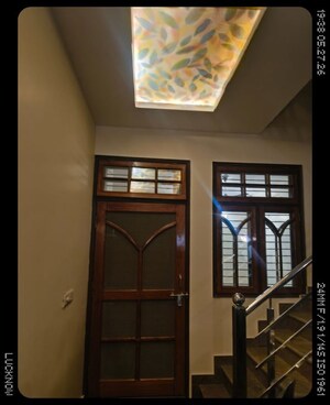Staircase in 2 BHK Builder Floor at Omaxe R2, Gomti Nagar – for Rent