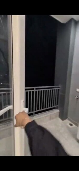 Balcony in 3 BHK Builder Floor at Godrej Retreat, Sector 83 – for Rent