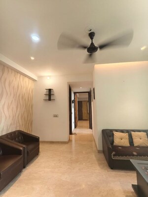 Living Room in 2 BHK Apartment at One Hiranandani Park, Ghodbunder Road – for Rent