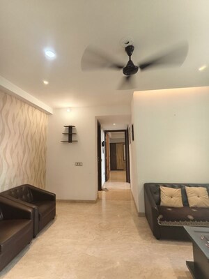 Living Room in 2 BHK Apartment at One Hiranandani Park, Ghodbunder Road – for Rent