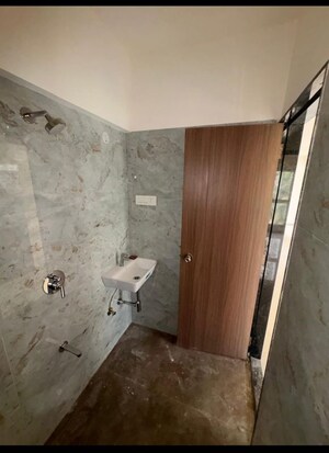 Bathroom in 3 BHK Apartment at Sadhana Bliss, Malad West – for Rent
