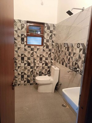Bathroom in 1.5 BHK Builder Floor at Sahastradhara – for Rent