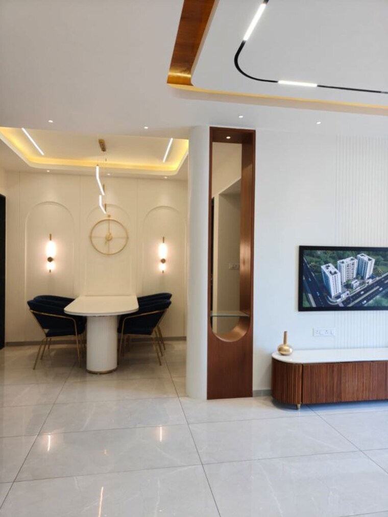 Dinning Area, shivang-aananda 3 Bedroom 1173 Sq.Ft. Apartment In Bhayli Vadodara 10438398