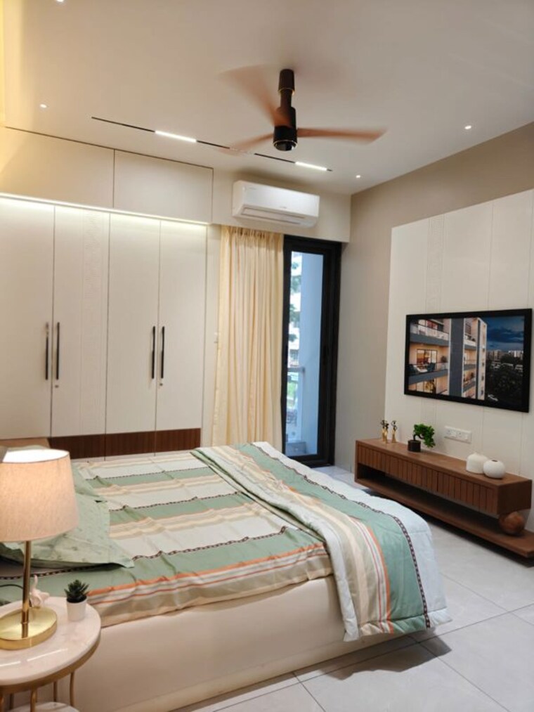 Bedroom, shivang-aananda 3 Bedroom 1173 Sq.Ft. Apartment In Bhayli Vadodara 10438398