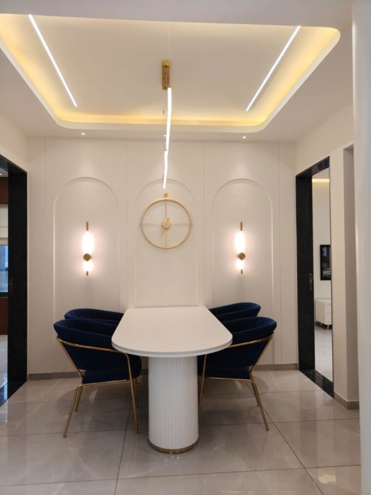 Dinning Area, shivang-aananda 3 Bedroom 1173 Sq.Ft. Apartment In Bhayli Vadodara 10438398