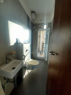 Bathroom in 3 BHK Apartment at Ashar Sapphire, Kapur Bawdi – for Rent