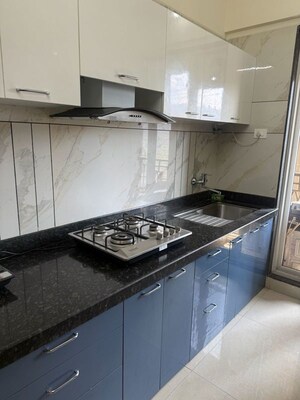 Kitchen in 3 BHK Apartment at Paradise Sai World Empire, Kharghar – for Rent