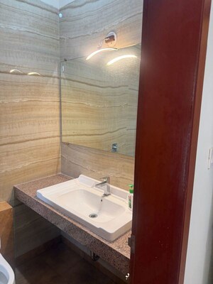 Bathroom in 3 BHK Apartment at Paradise Sai World Empire, Kharghar – for Rent