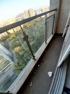 Balcony in 3 BHK Apartment at Ashar Sapphire, Kapur Bawdi – for Rent