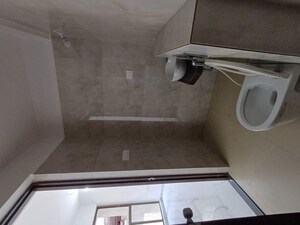 Bathroom in 2 BHK Apartment at Raymond Ten X Habitat, Pokhran Road No Two – for Rent