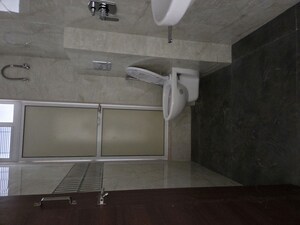 Bathroom in 2 BHK Apartment at Navkamal Pushpa Apartment, Naupada – for Rent