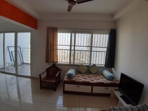 Living Room in 2 BHK Apartment at Kolte Patil Life Republic, Hinjewadi – for Rent