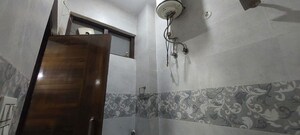 Bathroom in 1 RK Builder Floor at Sushant Lok I – for Rent