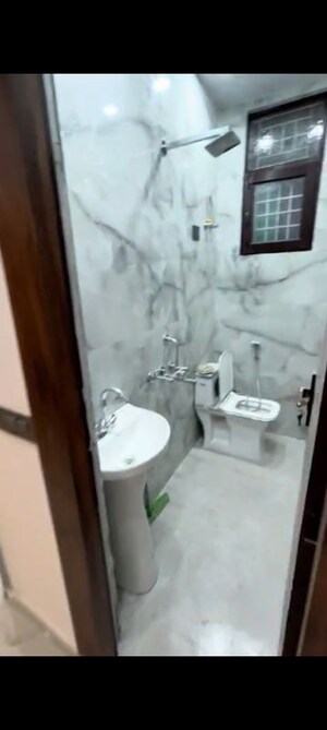 Bathroom in 3 BHK Builder Floor at Shakti Khand 2 – for Sale