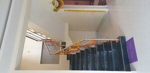 Staircase in 3 BHK Villa at Sainikpuri – for Rent