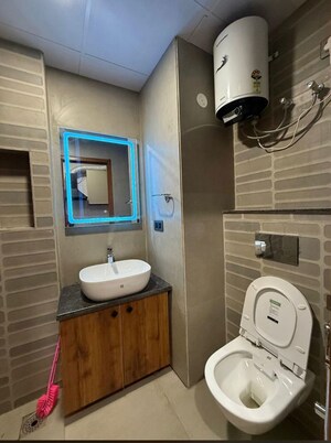 Bathroom in 1 RK Builder Floor at Sector 39 – for Rent