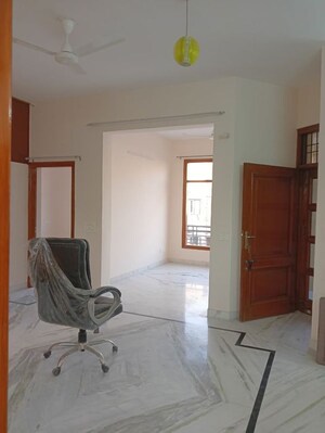 Living Room in 3 BHK Builder Floor at Sector 8 – for Rent