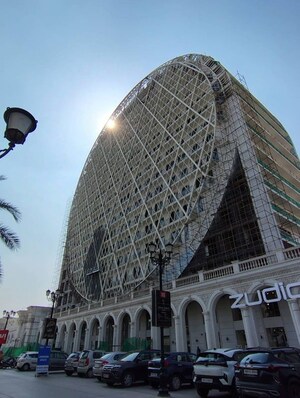  Shop – Exterior View View at Omaxe World Street, Sector 79 - for Rent