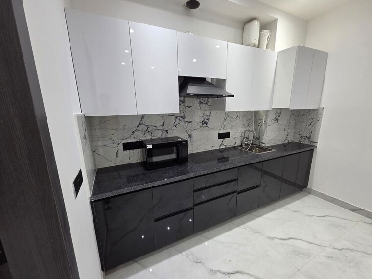 Kitchen, sector 32 1 Bedroom 800 Sq.Ft. Builder Floor In Sector 32 Gurgaon 10441680