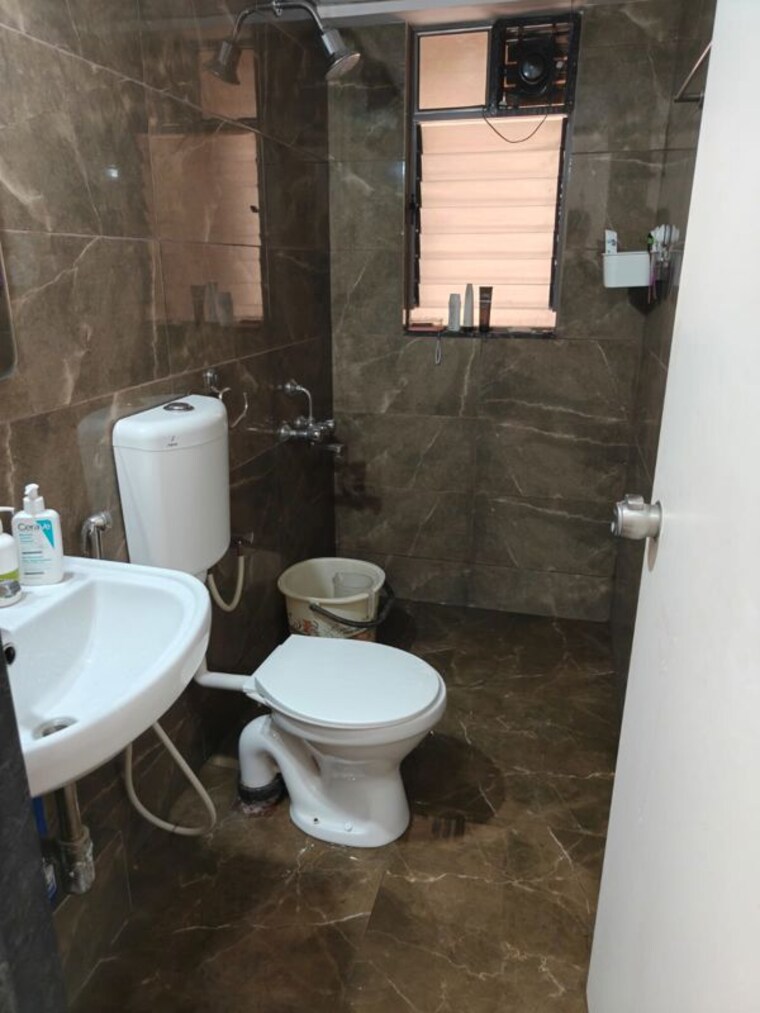 Bathroom, ganga-new-town 1 Bedroom 450 Sq.Ft. Apartment In Dhanori Pune 10441693