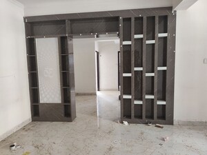 Building Lobby in 3 BHK Apartment at AG Zodiac Apartments, Vrindavan Yojna – for Rent