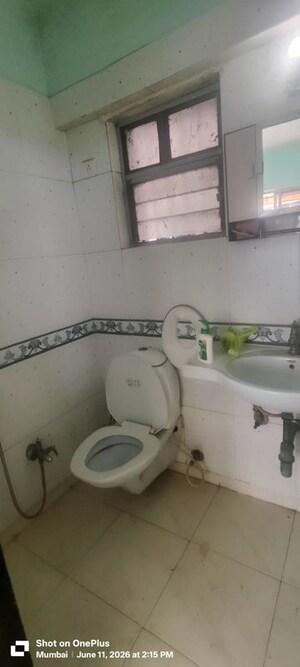 Bathroom in 1 BHK Apartment at Ajmera Valencia, Bhakti Park – for Sale