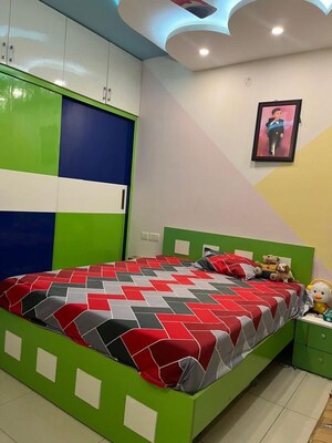 Bedroom in 3 BHK Apartment at Shriram Luxor, Hennur Road – for Rent