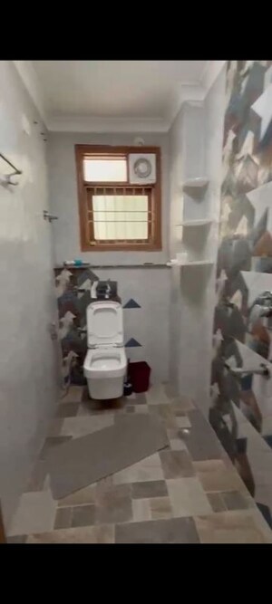 Bathroom in 3 BHK Builder Floor at Vasant Kunj Enclave – for Rent