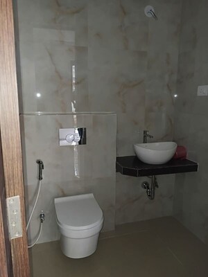 Bathroom in 2 BHK Apartment at Raymond Ten X Habitat, Pokhran Road No Two – for Rent