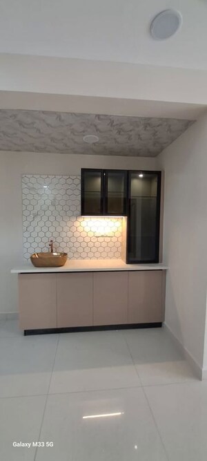 Kitchen in 3 BHK Apartment at Ambience Courtyard, Manikonda – for Rent