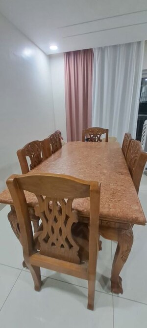 Living Room in 3 BHK Apartment at Ambience Courtyard, Manikonda – for Rent