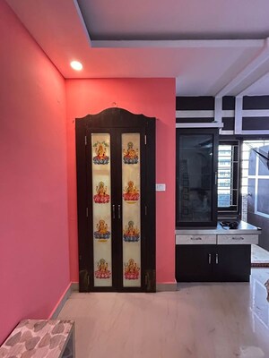 Building Lobby in 3 BHK Apartment at Abhi Pragathi Square, Pragathi Nagar – for Rent