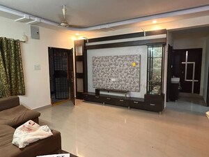 Living Room in 3 BHK Apartment at Abhi Pragathi Square, Pragathi Nagar – for Rent